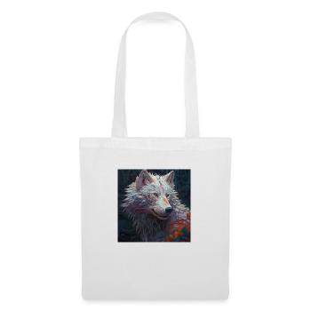 Wolf of Thousend Colors 1 - Tote Bag - white - Front