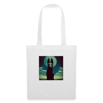 Anubis - Sac en tissu - blanc - Devant