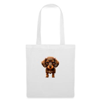 Teckel Chien Chiens Propriétaires Chiens Propriétaires de chiens Propriétaires de chiens - Sac en tissu - blanc - Devant