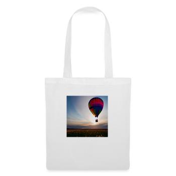 Ballonfahrt - Stoffbeutel - Weiß - Vorne