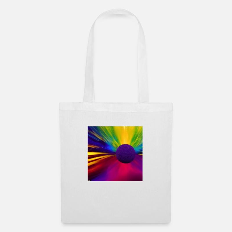 Explosion de couleurs - Sac en tissu - blanc