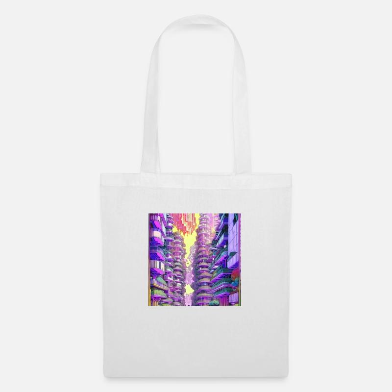 The tree settlement - Tote Bag - white
