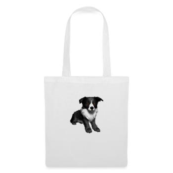 Hunde Hundeliebhaber Border Collie Hundehalter - Stoffbeutel - Weiß - Vorne