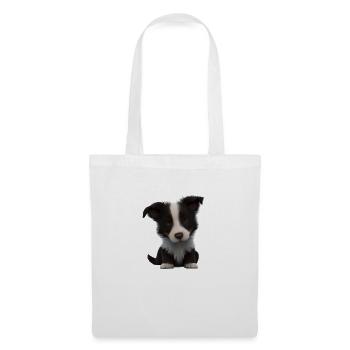 Hundehalter Hunde Border Collie Hundeliebhaber - Stoffbeutel - Weiß - Vorne