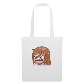 Pillowg1rl Emote Rage - Stoffbeutel - Weiß - Vorne