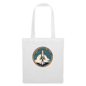 Atteignez les étoiles! - Sac en tissu - blanc - Devant