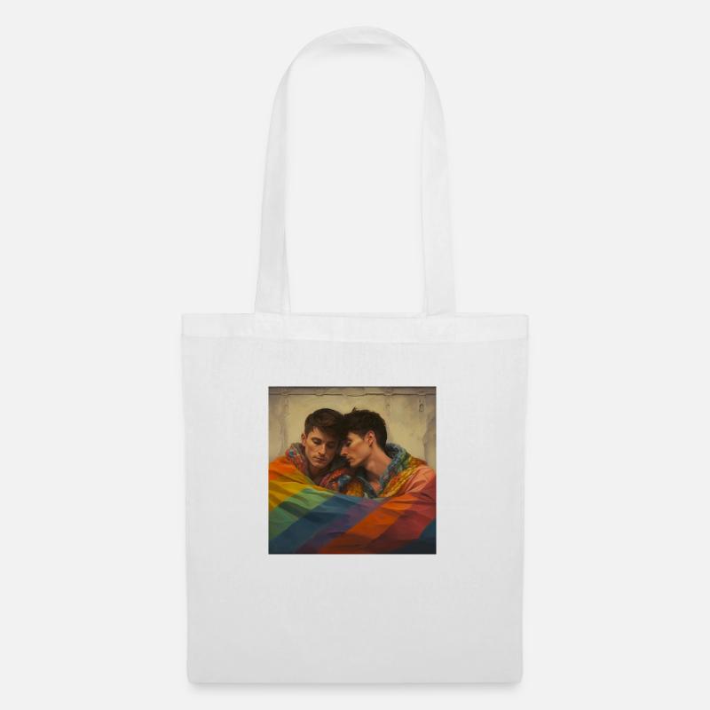 LGBTQ - Stoffbeutel - Weiß