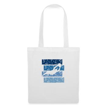 Rugby gift Vintage - Tote Bag - white - Front