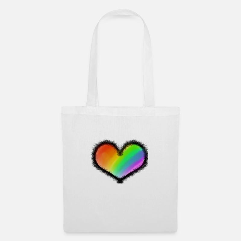 PRIDE LOVE - Tote Bag - white