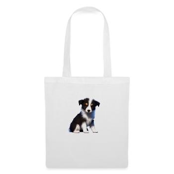 Hundeliebhaber Border Collie Hundehalter Hunde - Stoffbeutel - Weiß - Vorne