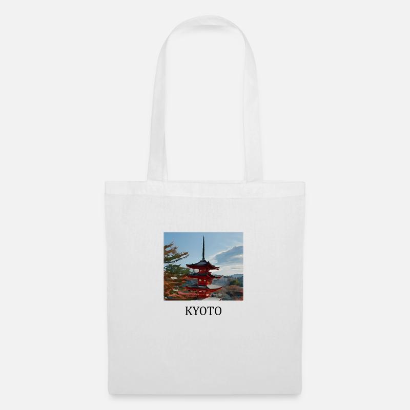 Kyoto - Stoffbeutel - Weiß