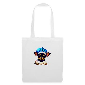 Chihuahua Dogs Dog Restaurateur Chihuahua Puppy - Tote Bag - white - Front