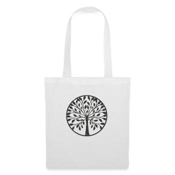 Tree distressed - Tote Bag - white - Front