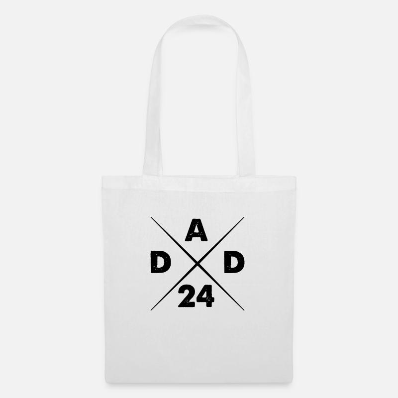 dad 24 - Stoffbeutel - Weiß