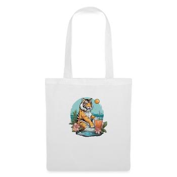 Koli the tiger reelax - Tote Bag - white - Front