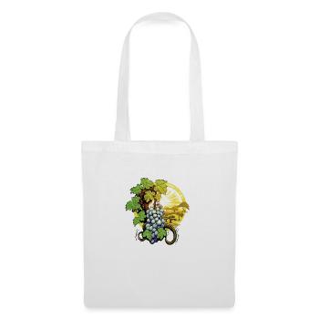 Bunch of grapes in the sun - Tote Bag - white - Front
