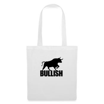 Humour haussier du marché haussier de la finance web3 - Sac en tissu - blanc - Devant