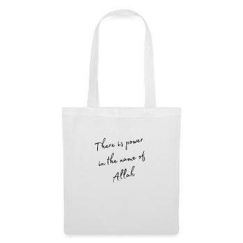 There is power in the name of allah - Tote Bag - white - Front
