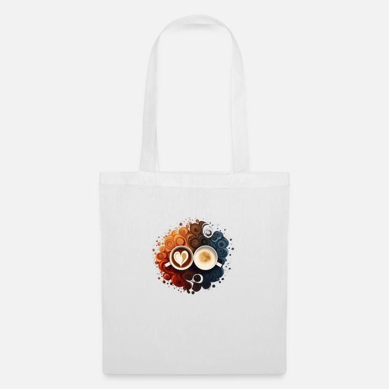 Kaffeezeit - design for every coffee enjoyment - Tote Bag - white