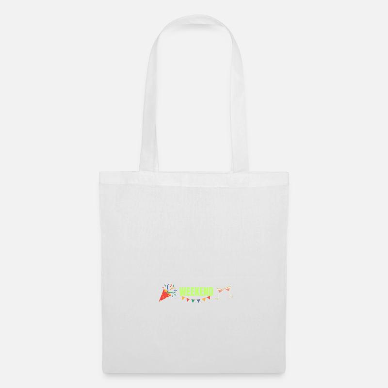 Weekdays - Tote Bag - white
