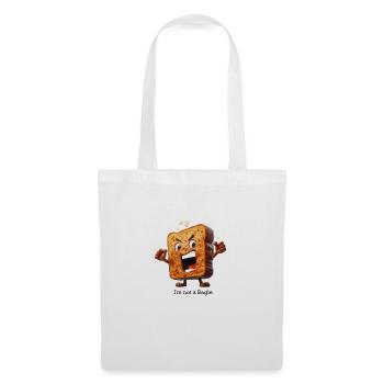 i m not a Bagle - Stoffbeutel - Weiß - Vorne
