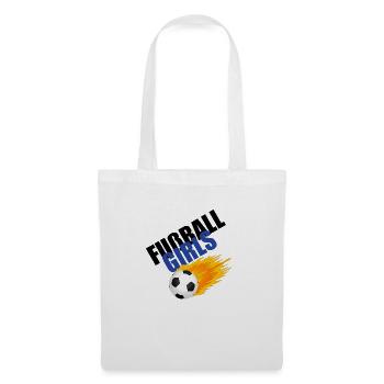 V.f.B Grötzingen - Fußballgirls (neutral) - Stoffbeutel - Weiß - Vorne