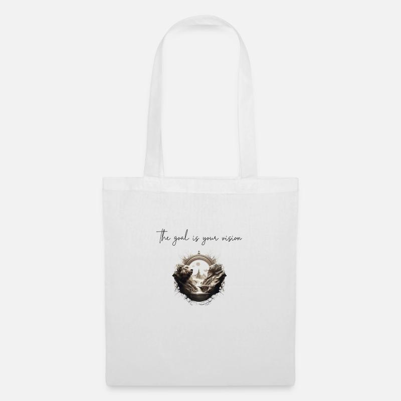 L’objectif, c’est votre vision - Sac en tissu - blanc