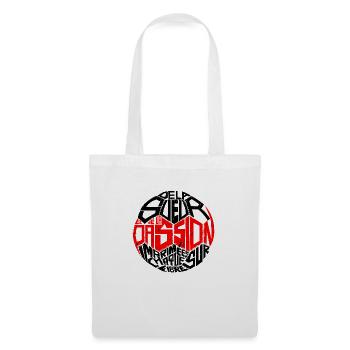 Cadeau Handball : Sueur et Passion - Sac en tissu - blanc - Devant
