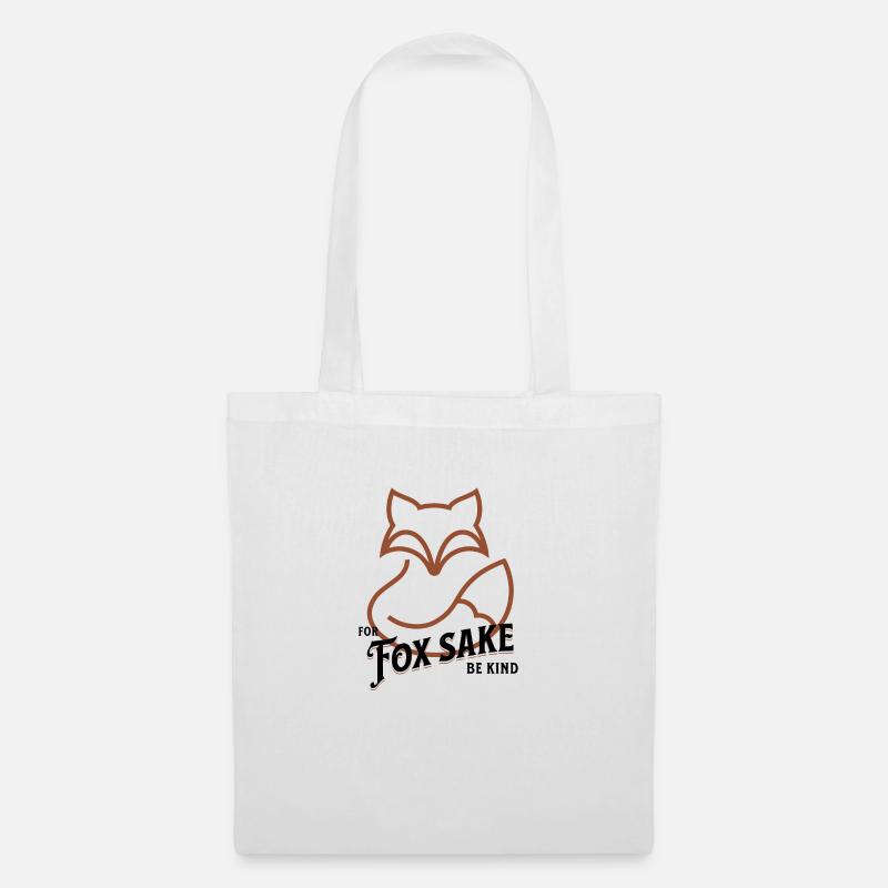 For Fox sake - Tote Bag - white