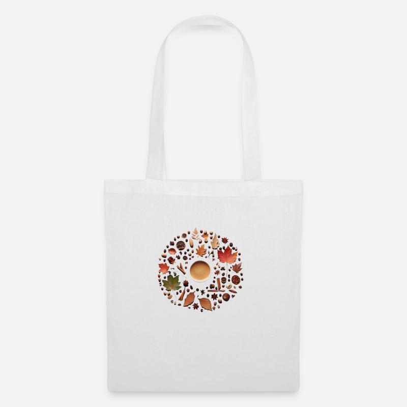 Kaffee Coffee Design - Stoffbeutel - Weiß