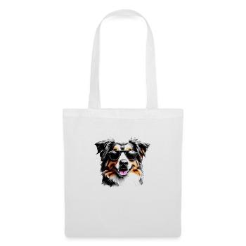 Puppy Australian Shepherd Dog Owner - Tote Bag - white - Front