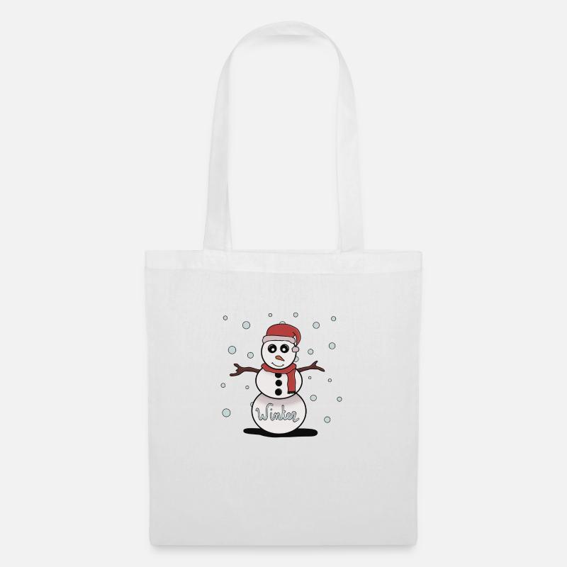 winter - Tote Bag - white