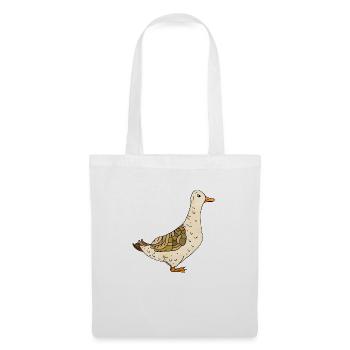 Ente - Stoffbeutel - Weiß - Vorne