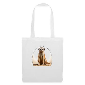 Monkeys are cute and social mammals - Tote Bag - white - Front