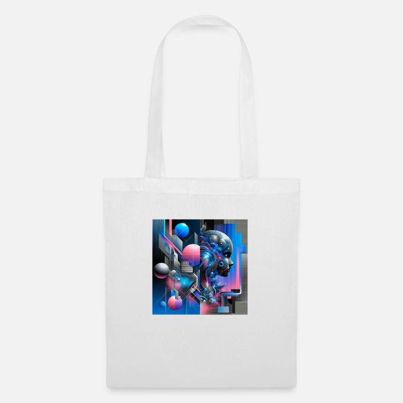 Neon Future Dream - Tote Bag - white