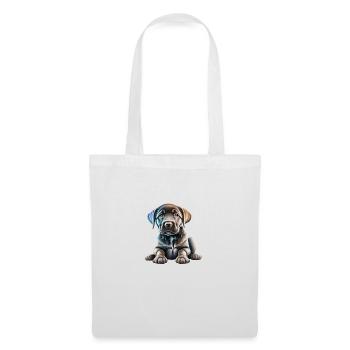 Labrador Retriever Puppy Labrador Propriétaire - Sac en tissu - blanc - Devant