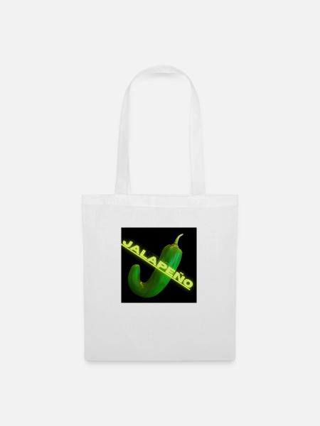 Jalapeño - Stoffbeutel - Weiß