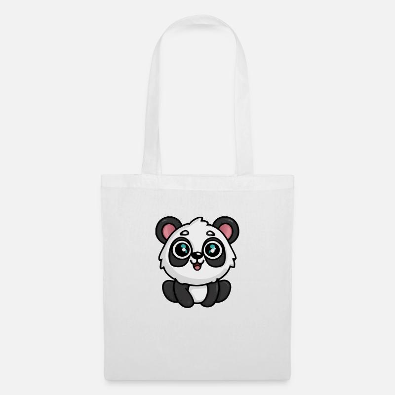 Süßer, süßer Panda! - Stoffbeutel - Weiß