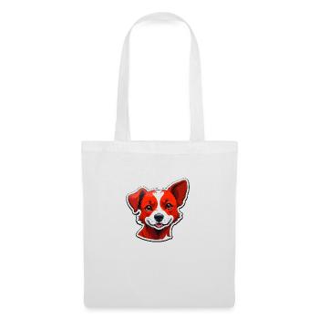 Happy dog - Tote Bag - white - Front