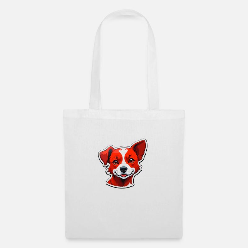 Happy dog - Tote Bag - white