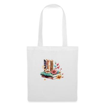 Book Lover Reading Books Reader Gift Book - Tote Bag - white - Front