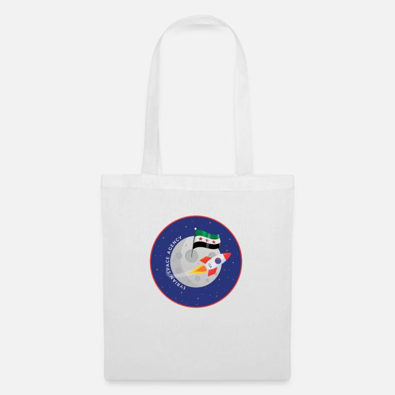 Agence spatiale syrienne - Sac en tissu - blanc