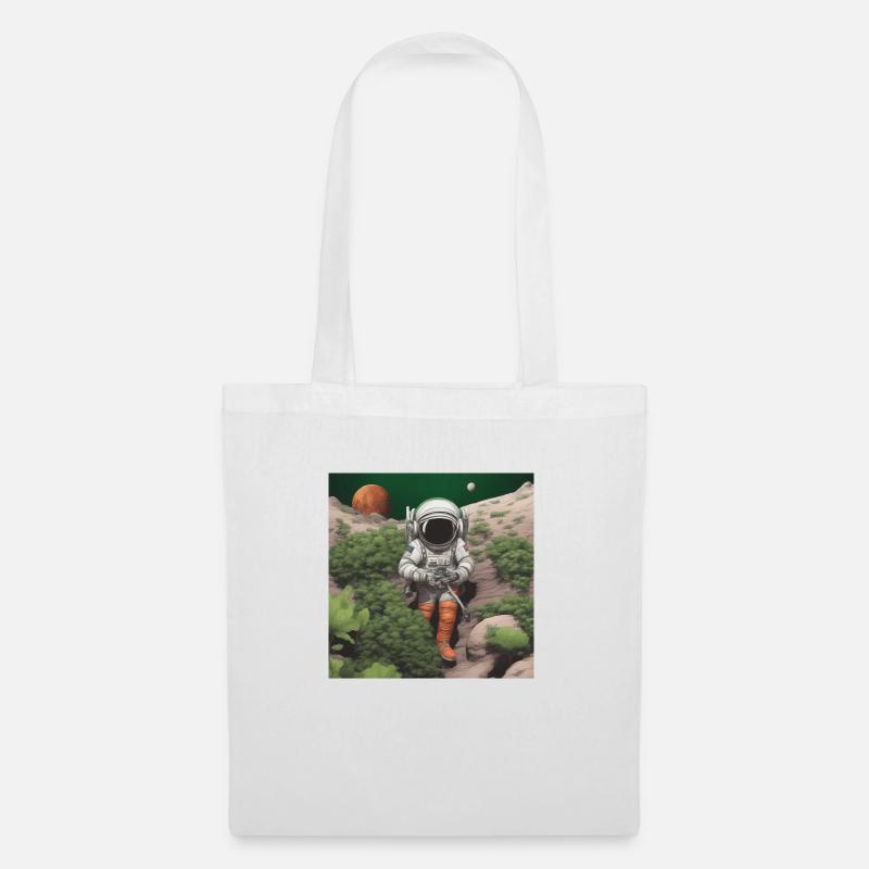 Astronaut - Stoffbeutel - Weiß