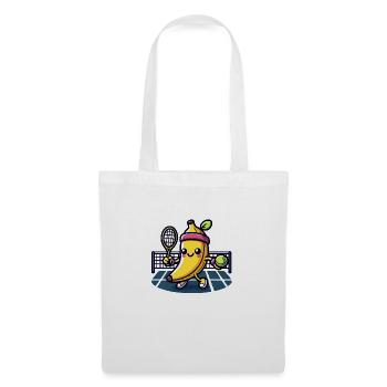 Tennis Banana - Tote Bag - white - Front
