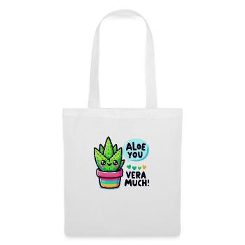 Aloe you vera much - Tote Bag - white - Front