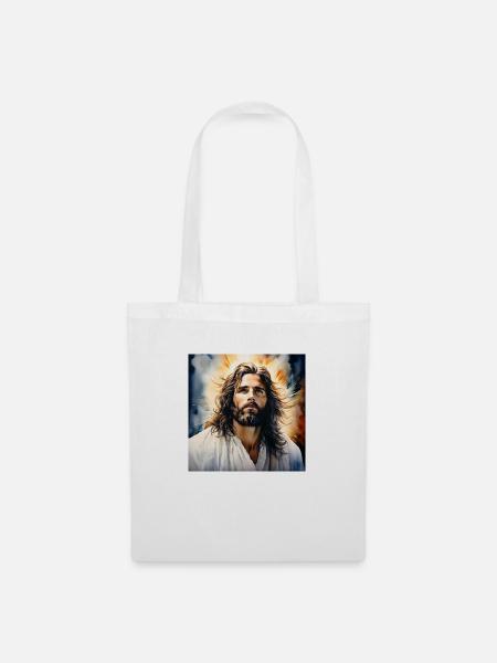 Jesus - Stoffbeutel - Weiß