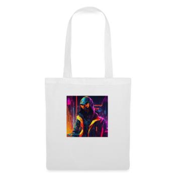 Futuristic man - Tote Bag - white - Front