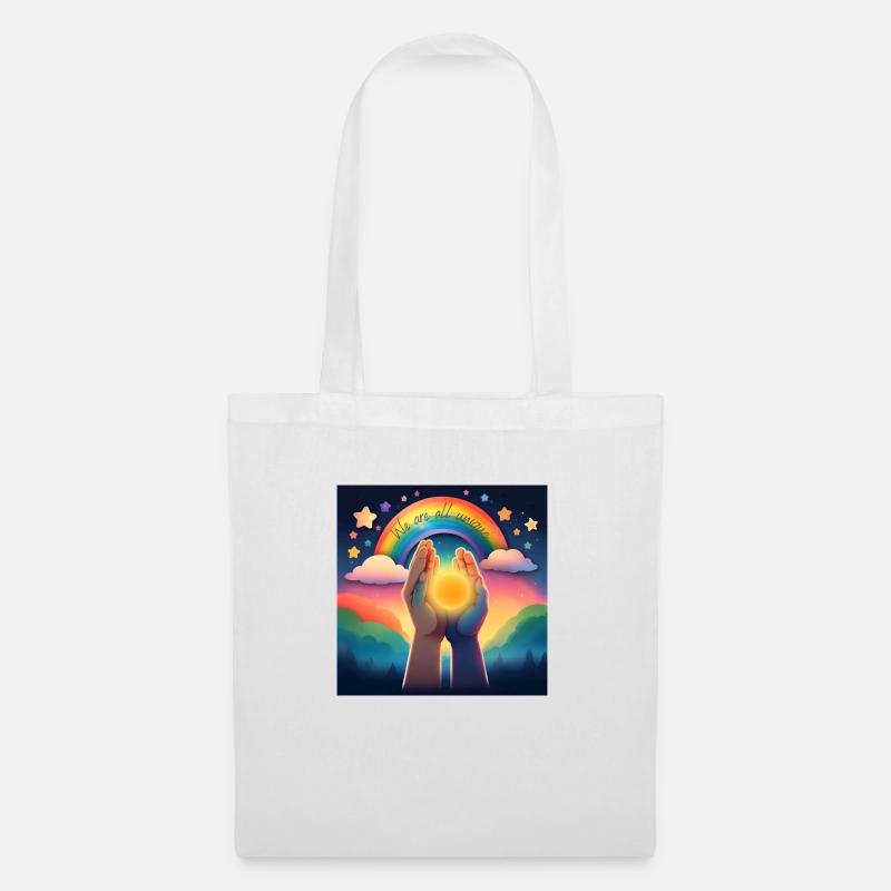 We are all unique - Tote Bag - white