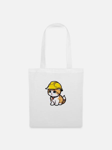 Chat-Worker - Stoffbeutel - Weiß