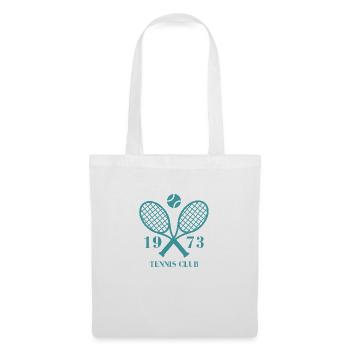 1973 tennis club - Sac en tissu - blanc - Devant